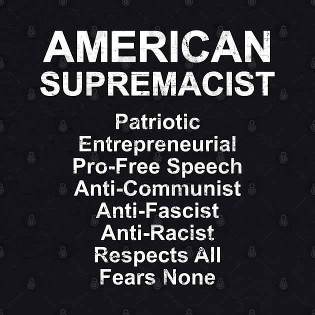 American Supremacist by NicGrayTees